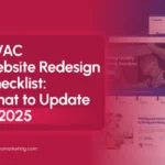 HVAC web development